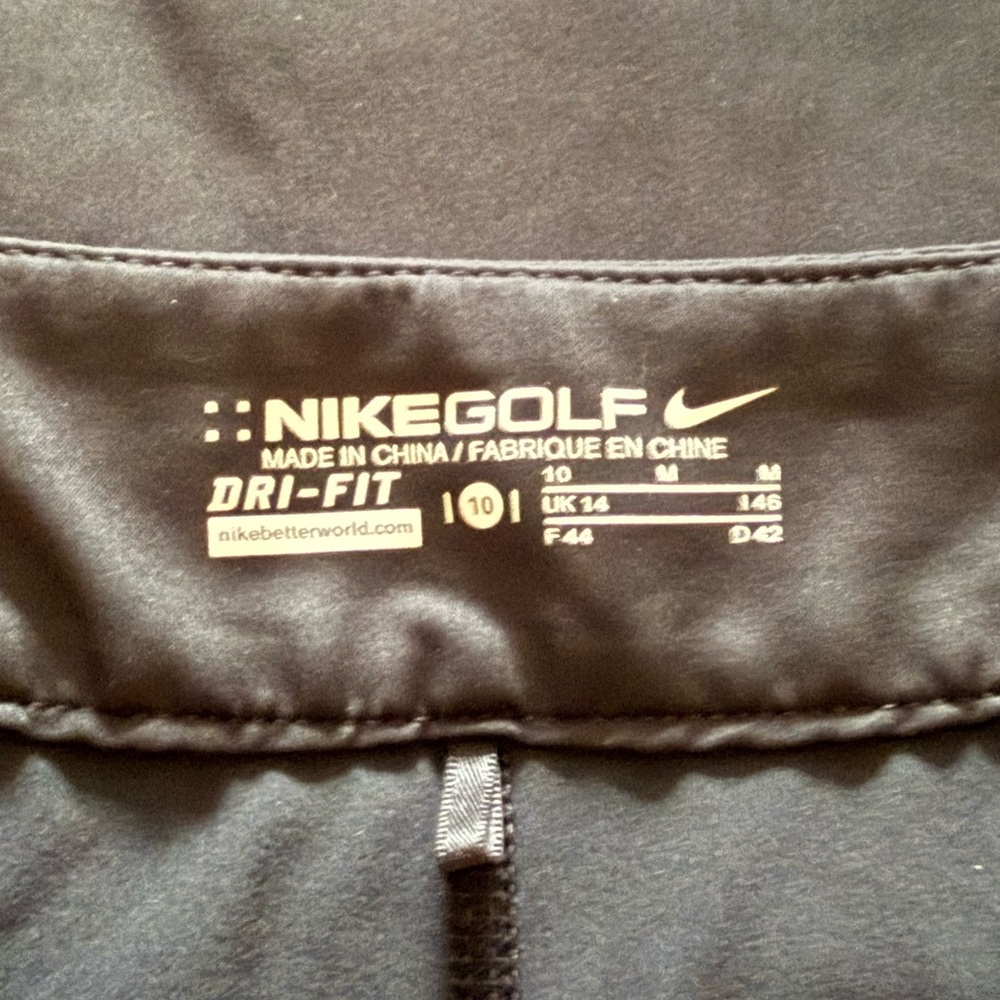 {Nike}-Size10-Women's Black Dri-Fit NikeGolf Skirt - Picture 3 of 5